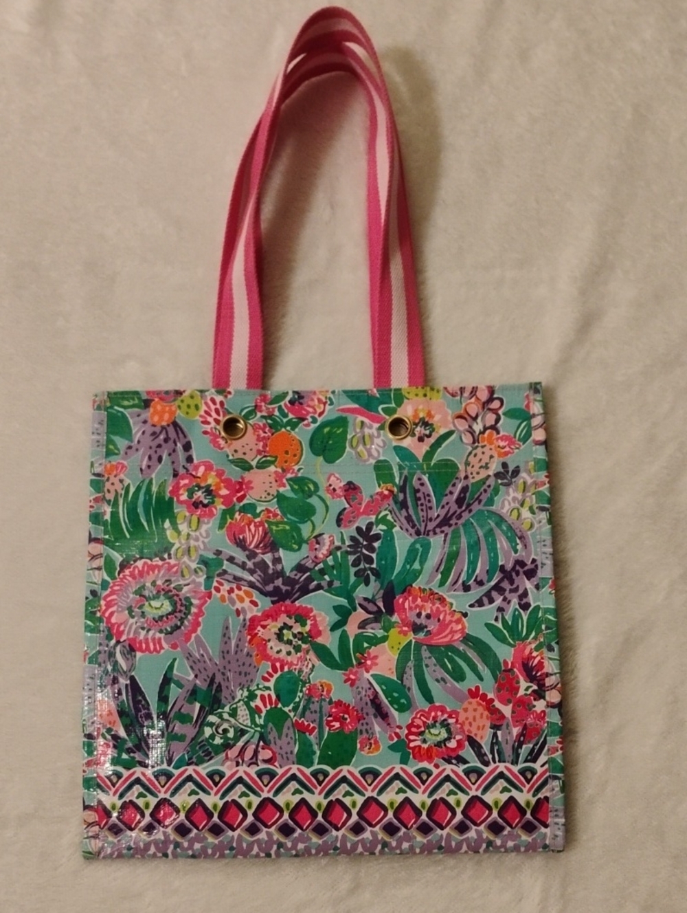 Lilly Pulitzer Me And My Zesty Market Tote